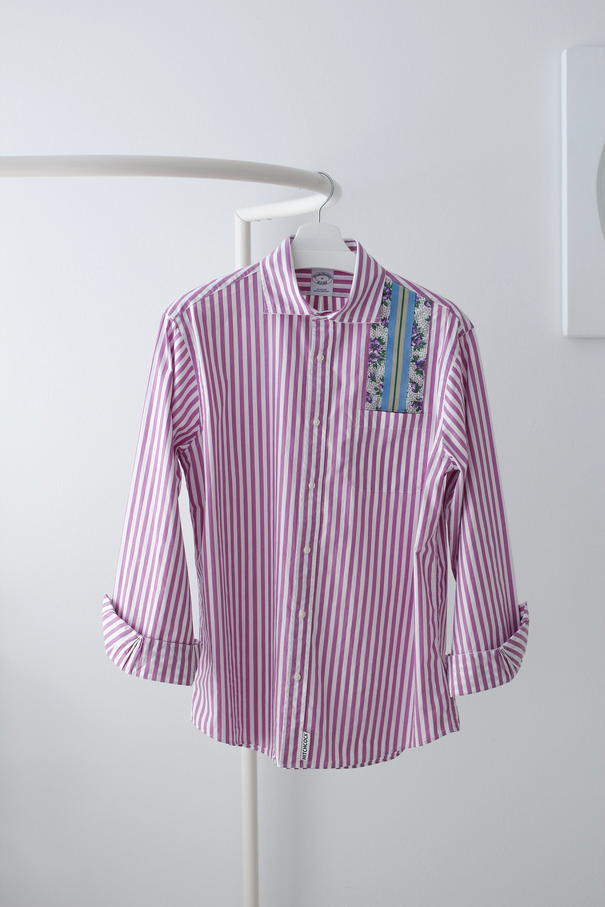 Medium Purple Ribbon Pocket Shirt
