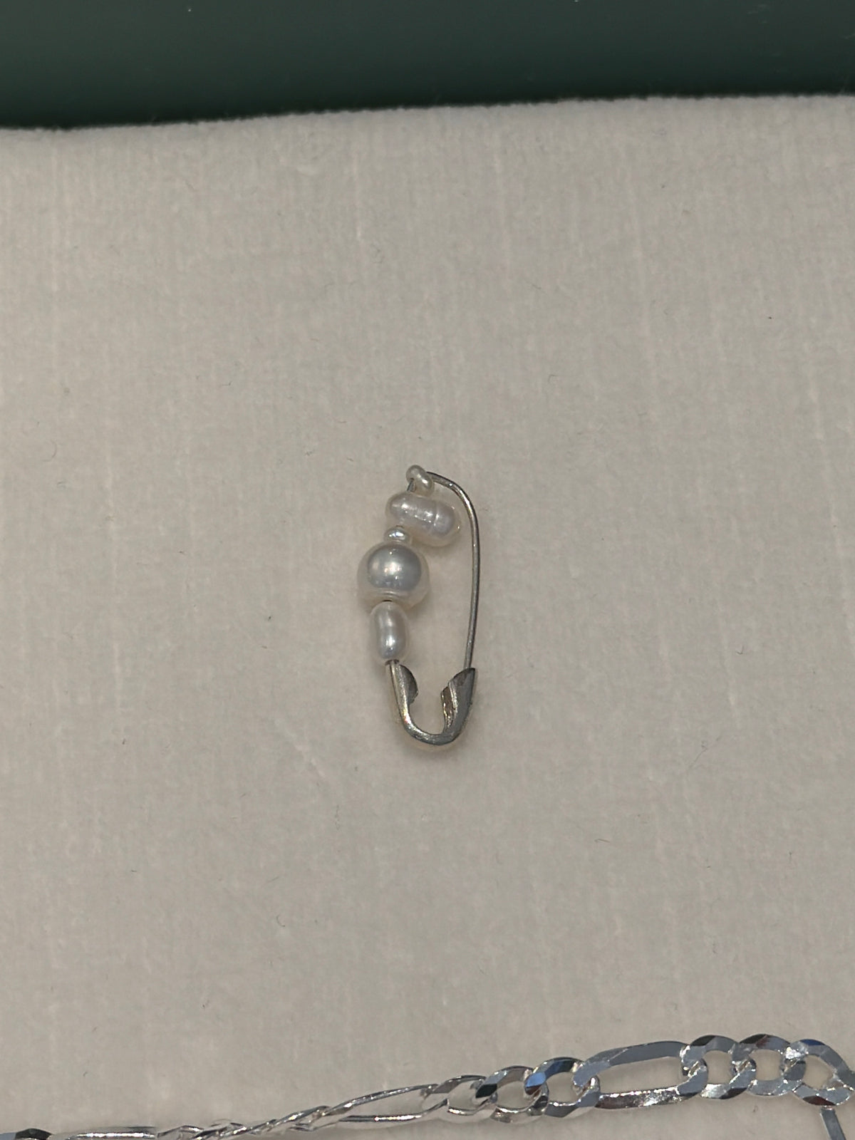 Loren Stewart Pearl Saftey Pin