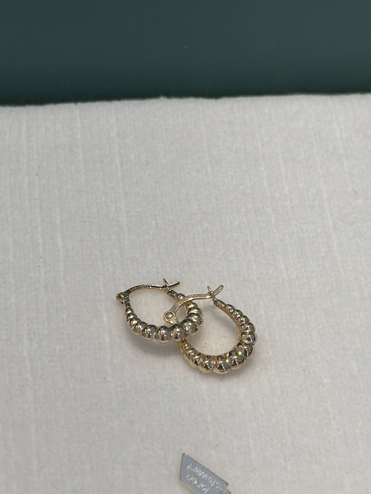 Loren Stewart Bolla Hoops 14k