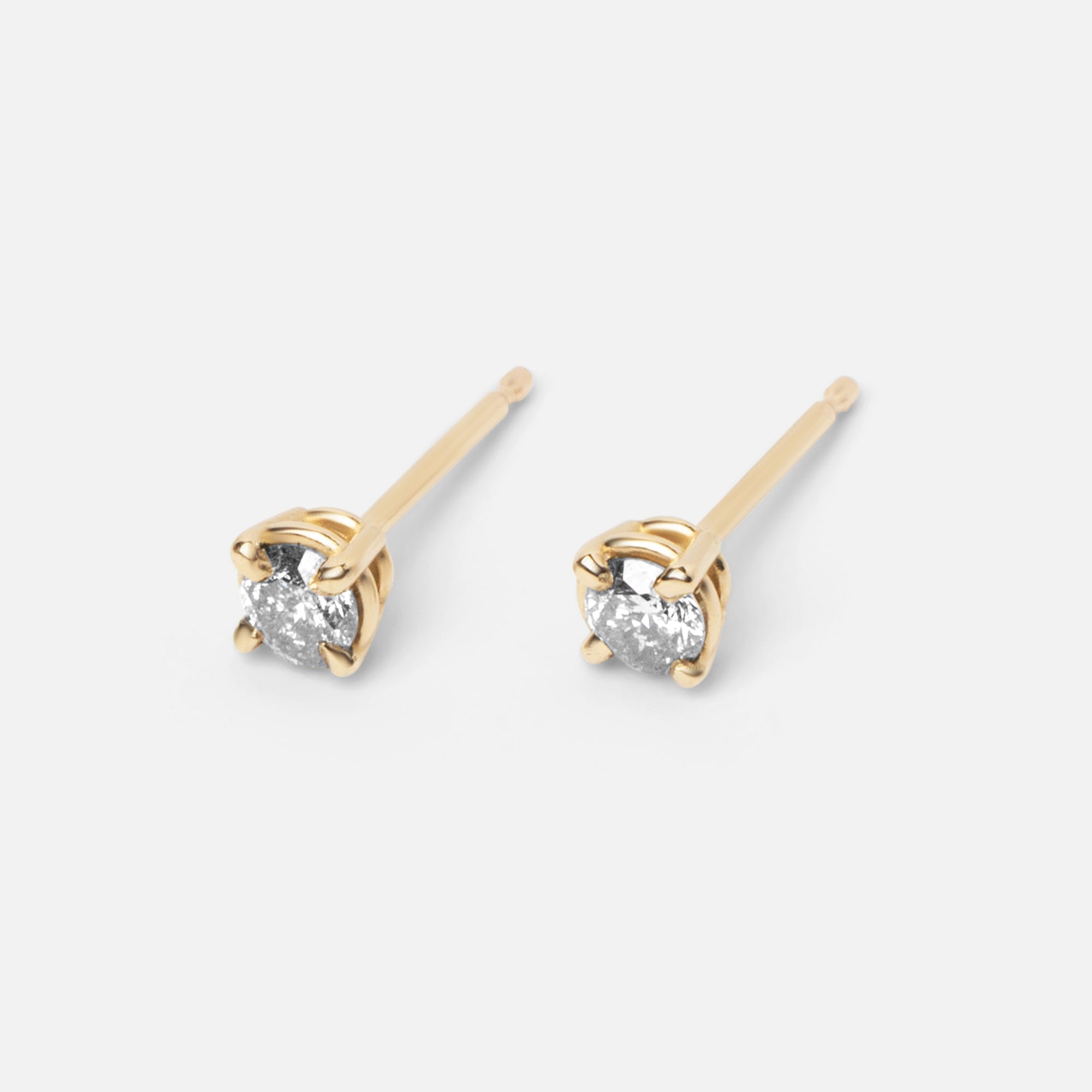 Shadow Diamond Stud Earring (Single)