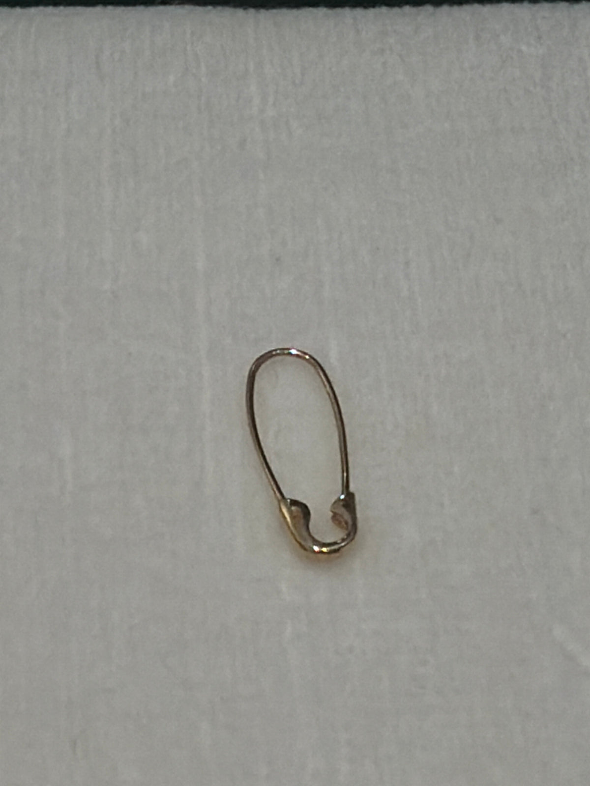 Loren Stewart Mini Gold Safety Pin