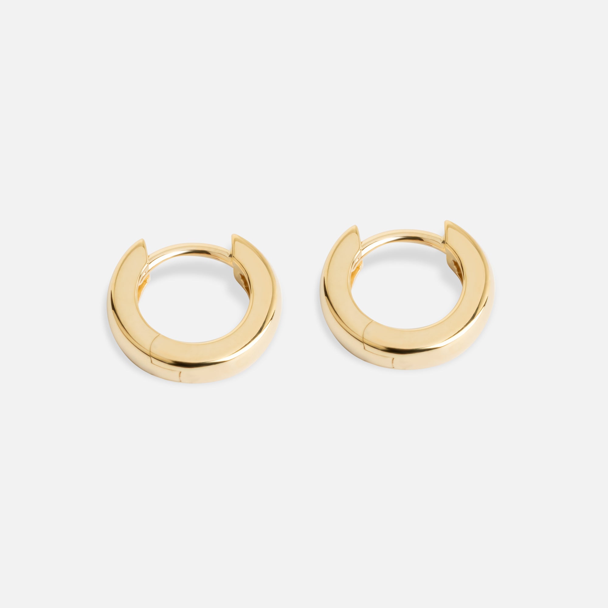 Small Gold Huggie Hoops