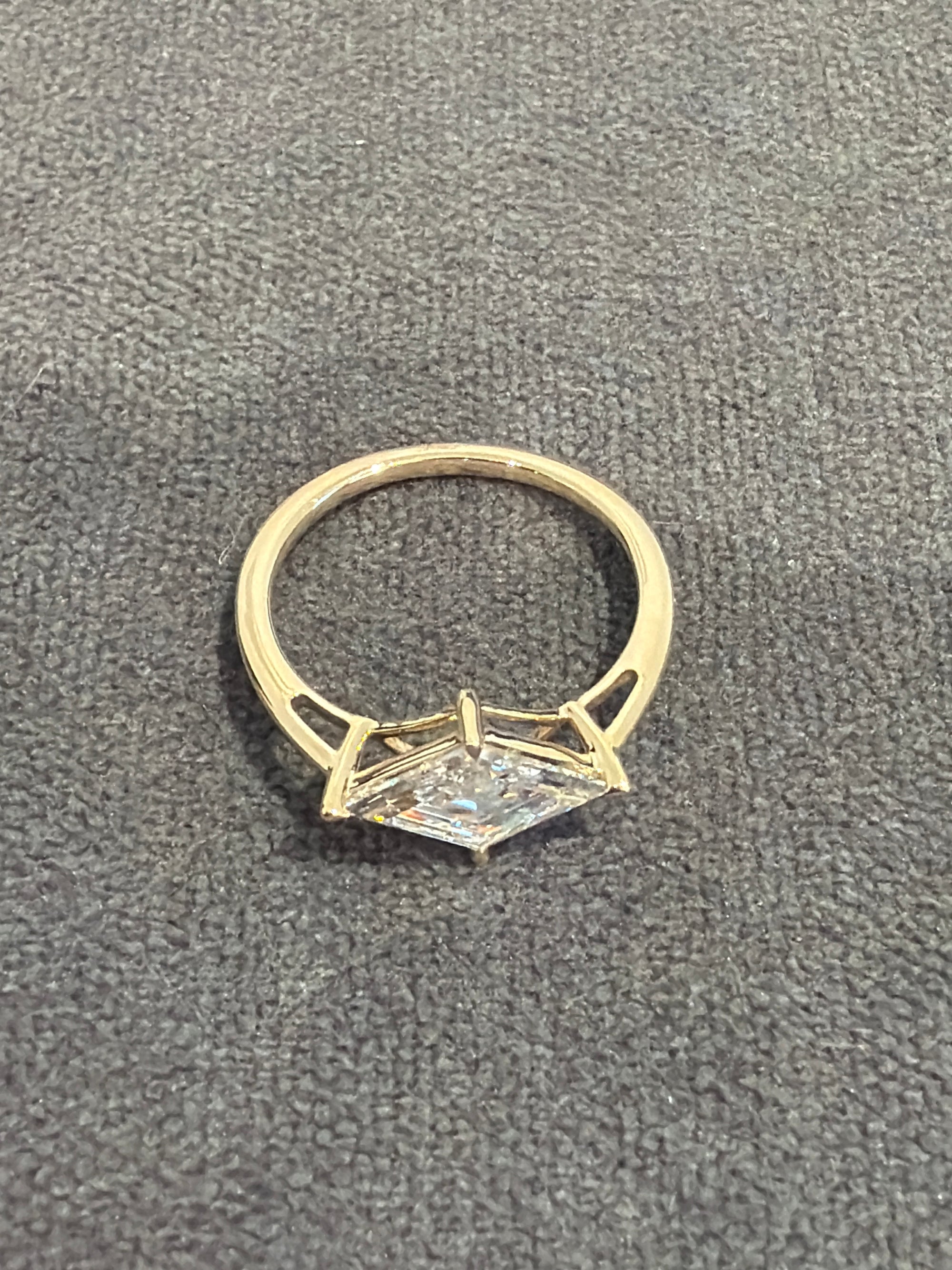 Lab-Grown Diamond Kite 1.54ct 14KYG