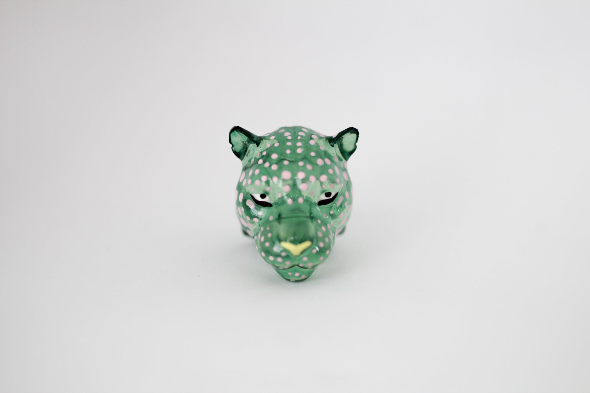 Acrylic Green Jaguar RIng
