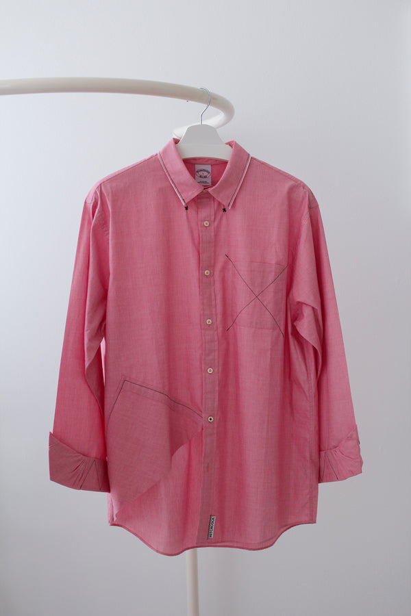 Pink Origami Stitch Shirt