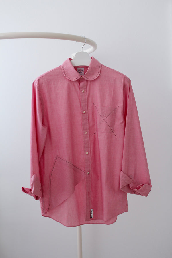 Pink Origami Stitch Shirt
