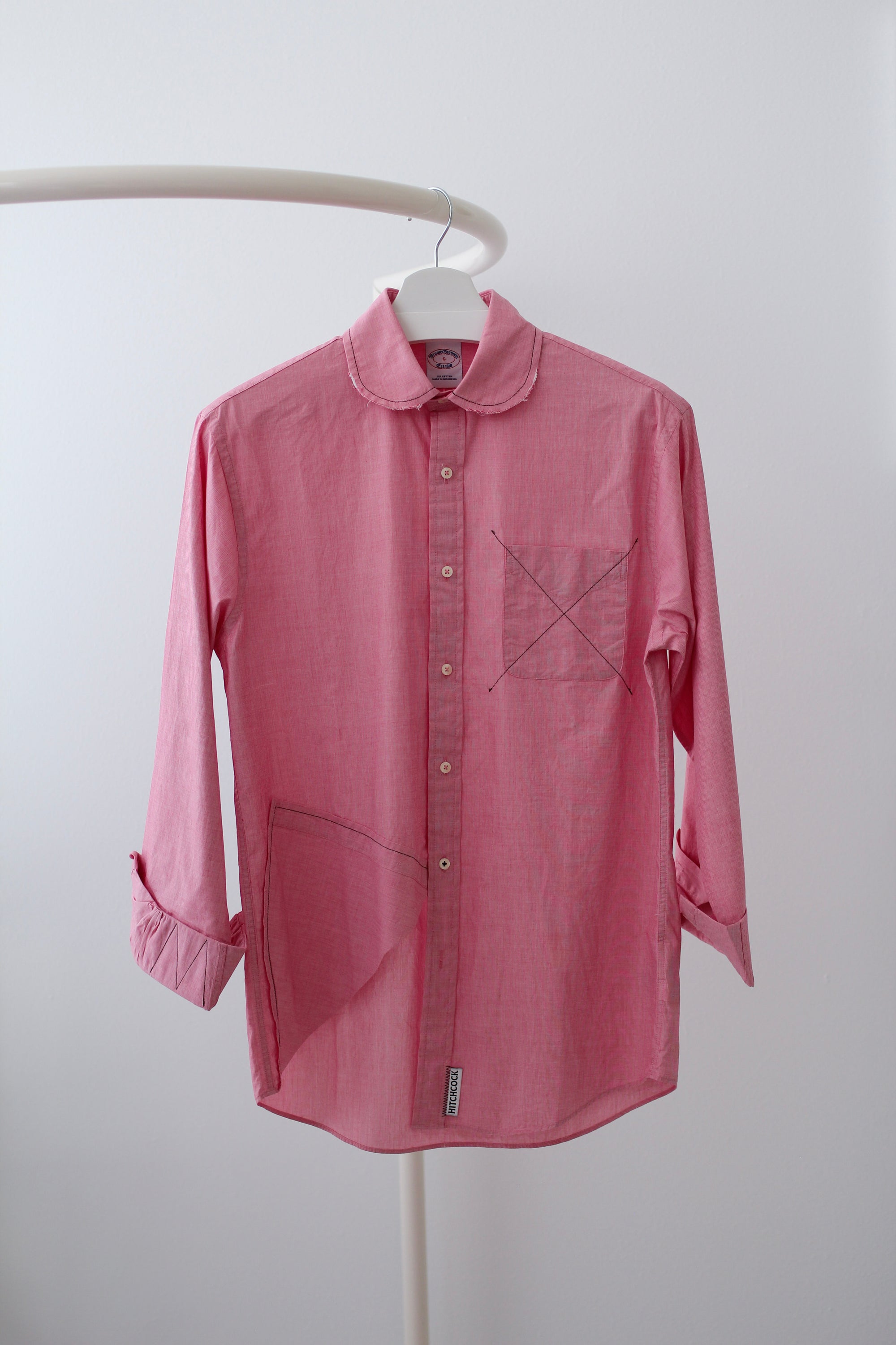 Pink Origami Stitch Shirt