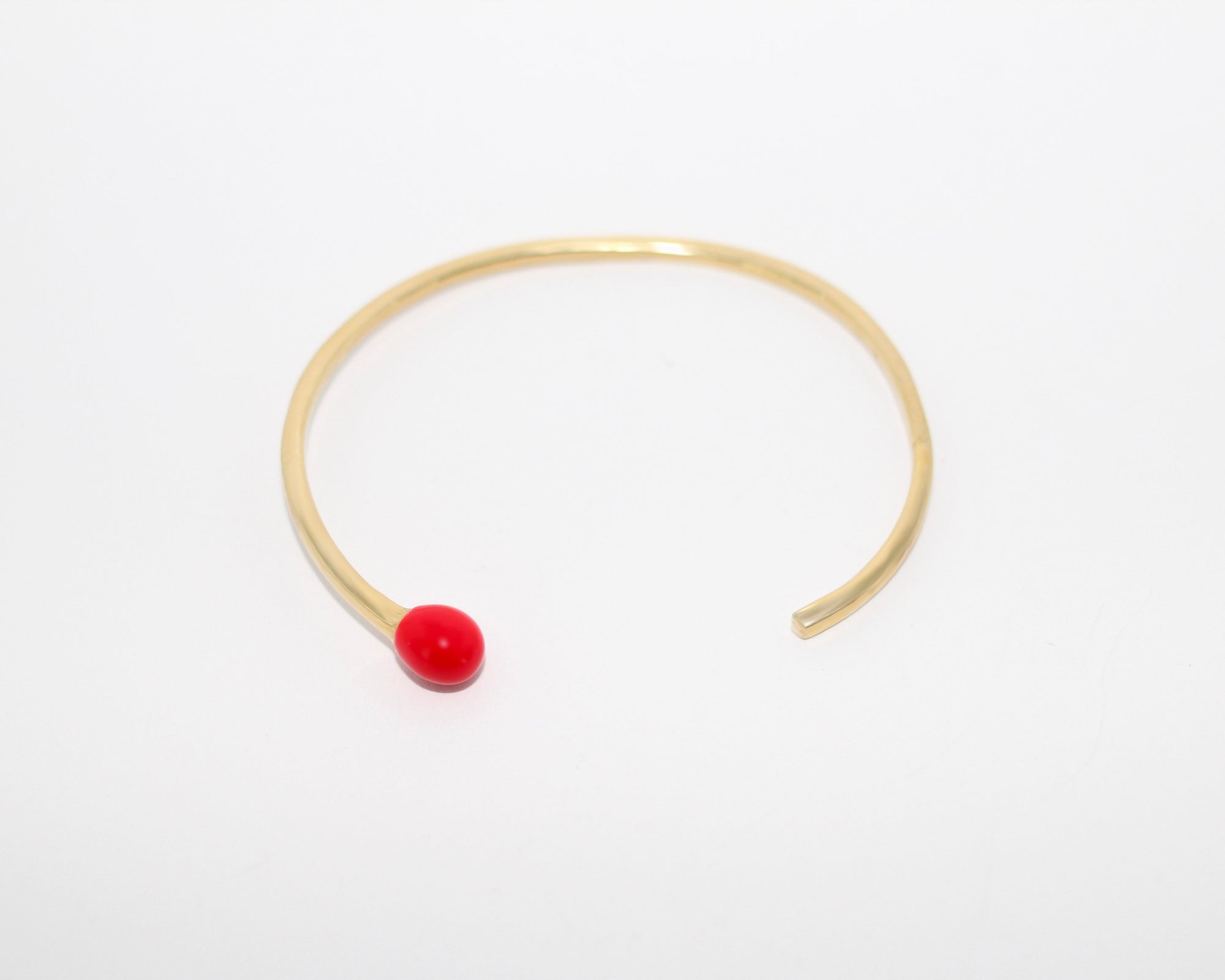 Matchstick Cuff with Red Tip