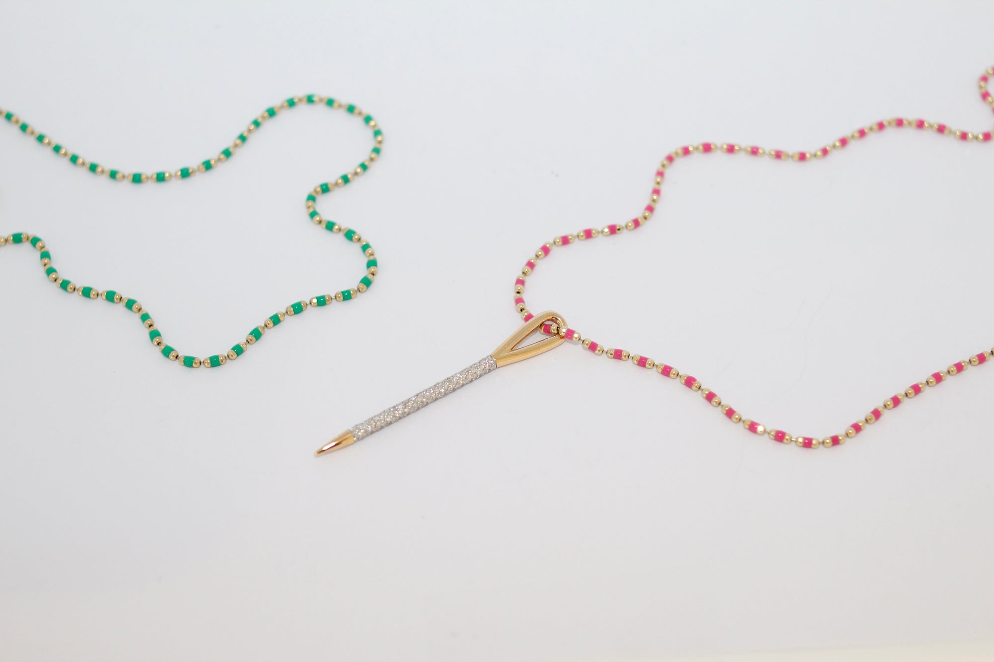 Enamel Thread Chain