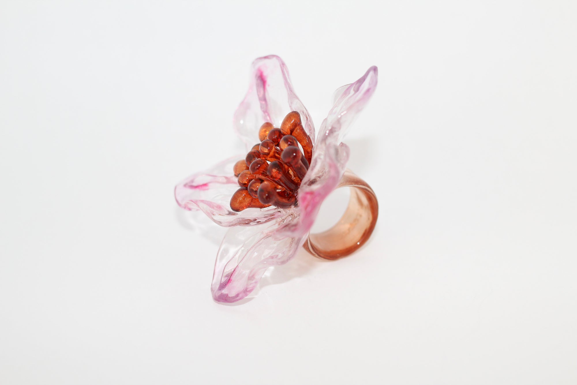 Acrylic Orchid Ring