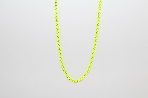 Enamel Layering Chain Necklace