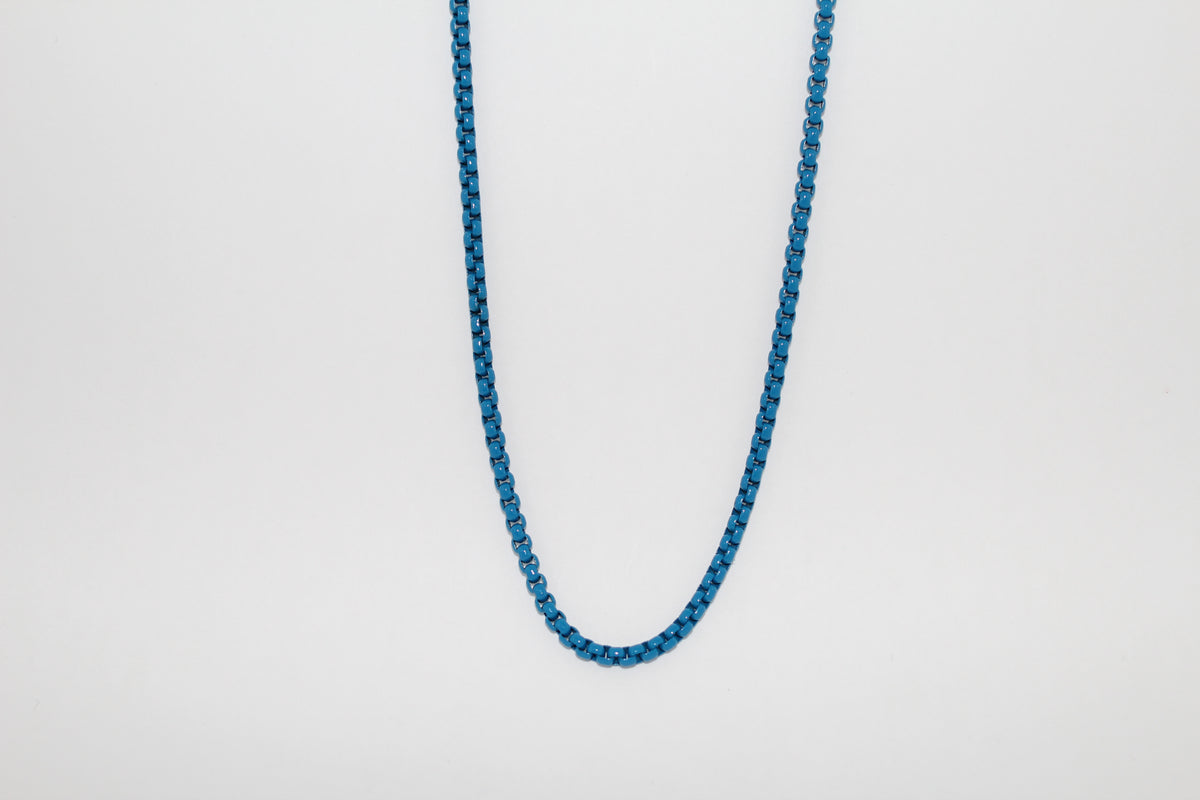 Enamel Layering Chain Necklace