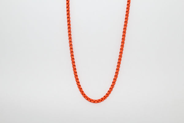 Enamel Layering Chain Necklace