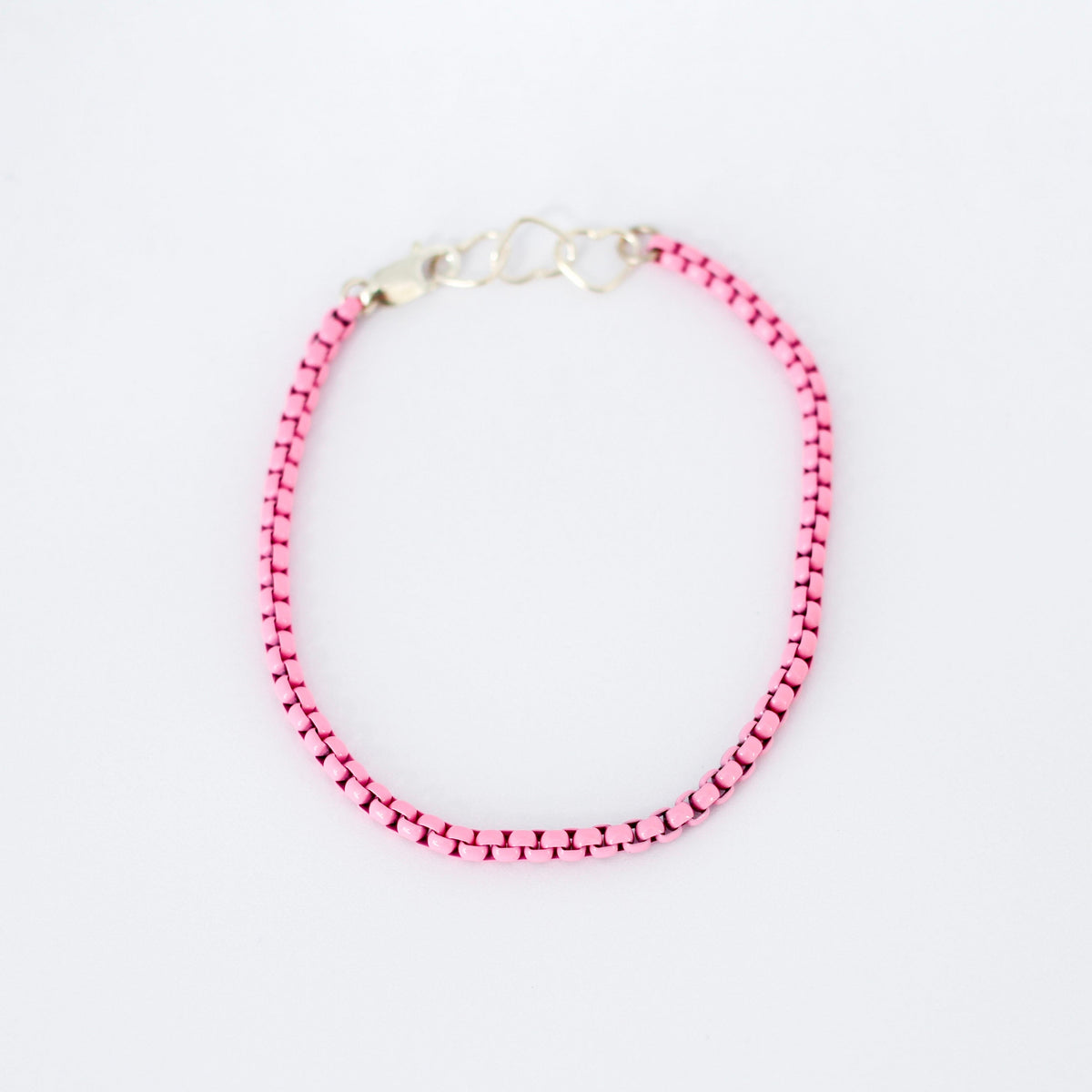 Enamel Layering Chain Bracelet