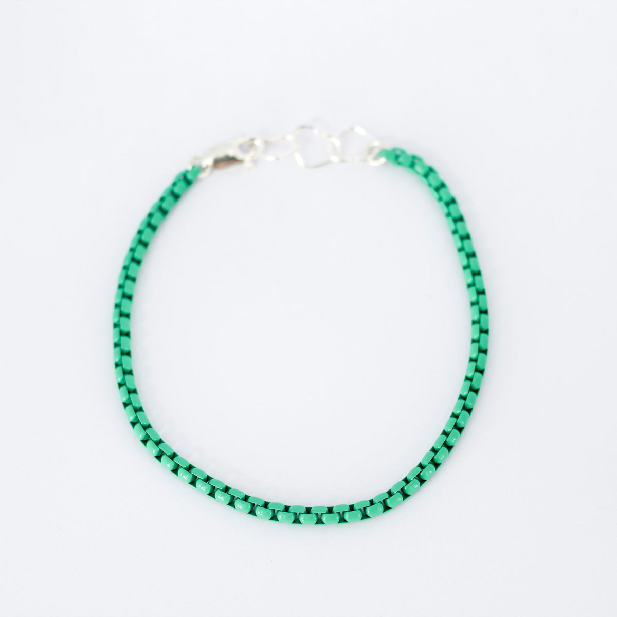 Enamel Layering Chain Bracelet