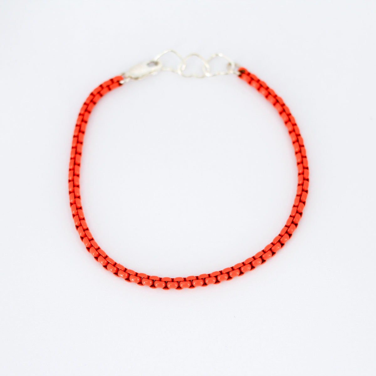 Enamel Layering Chain Bracelet