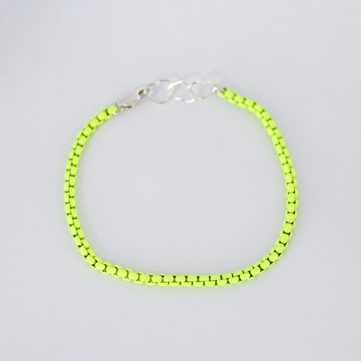 Enamel Layering Chain Bracelet