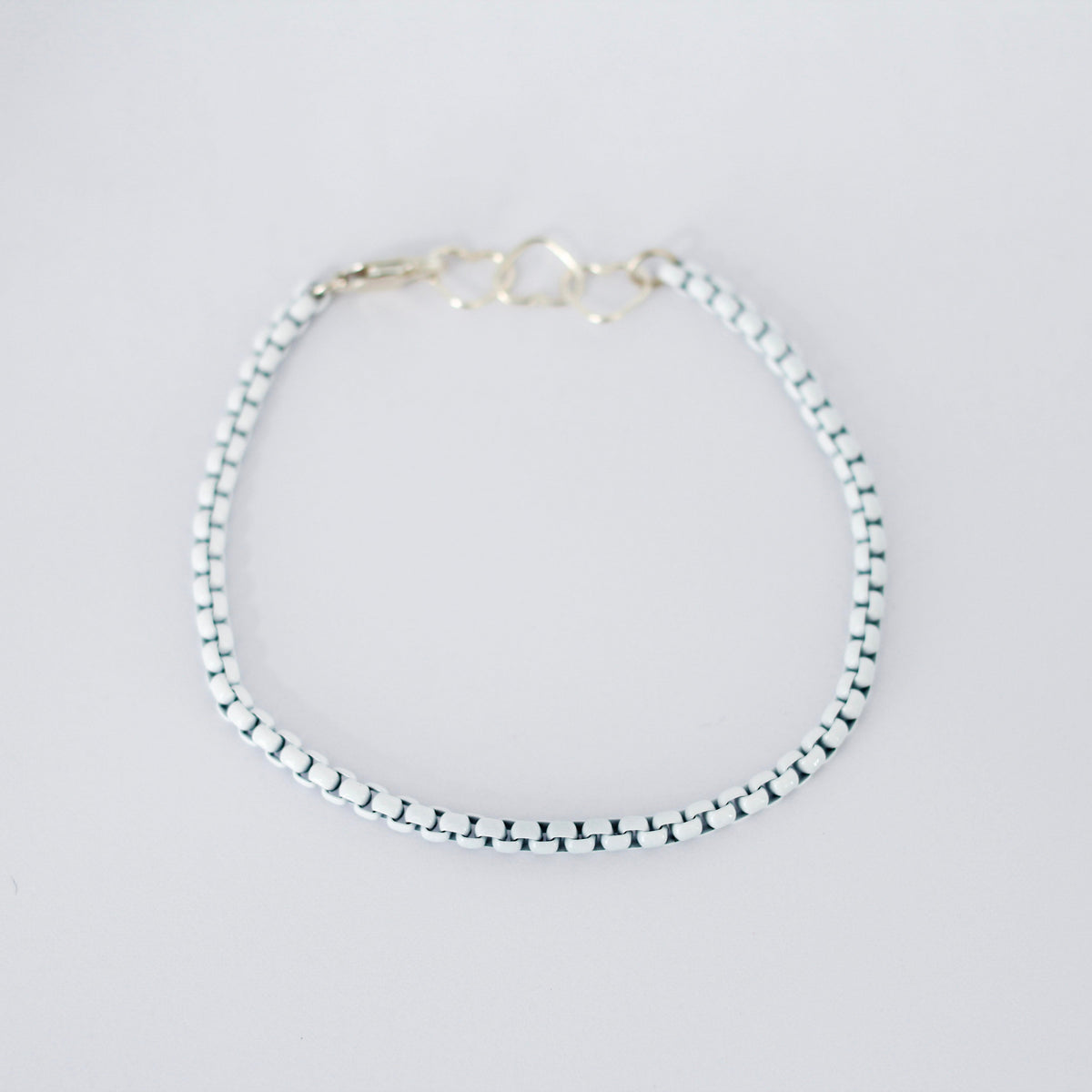 Enamel Layering Chain Bracelet