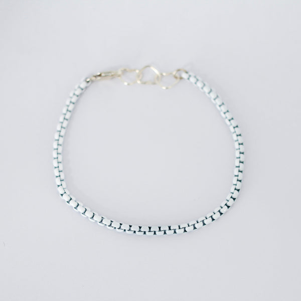 Enamel Layering Chain Bracelet