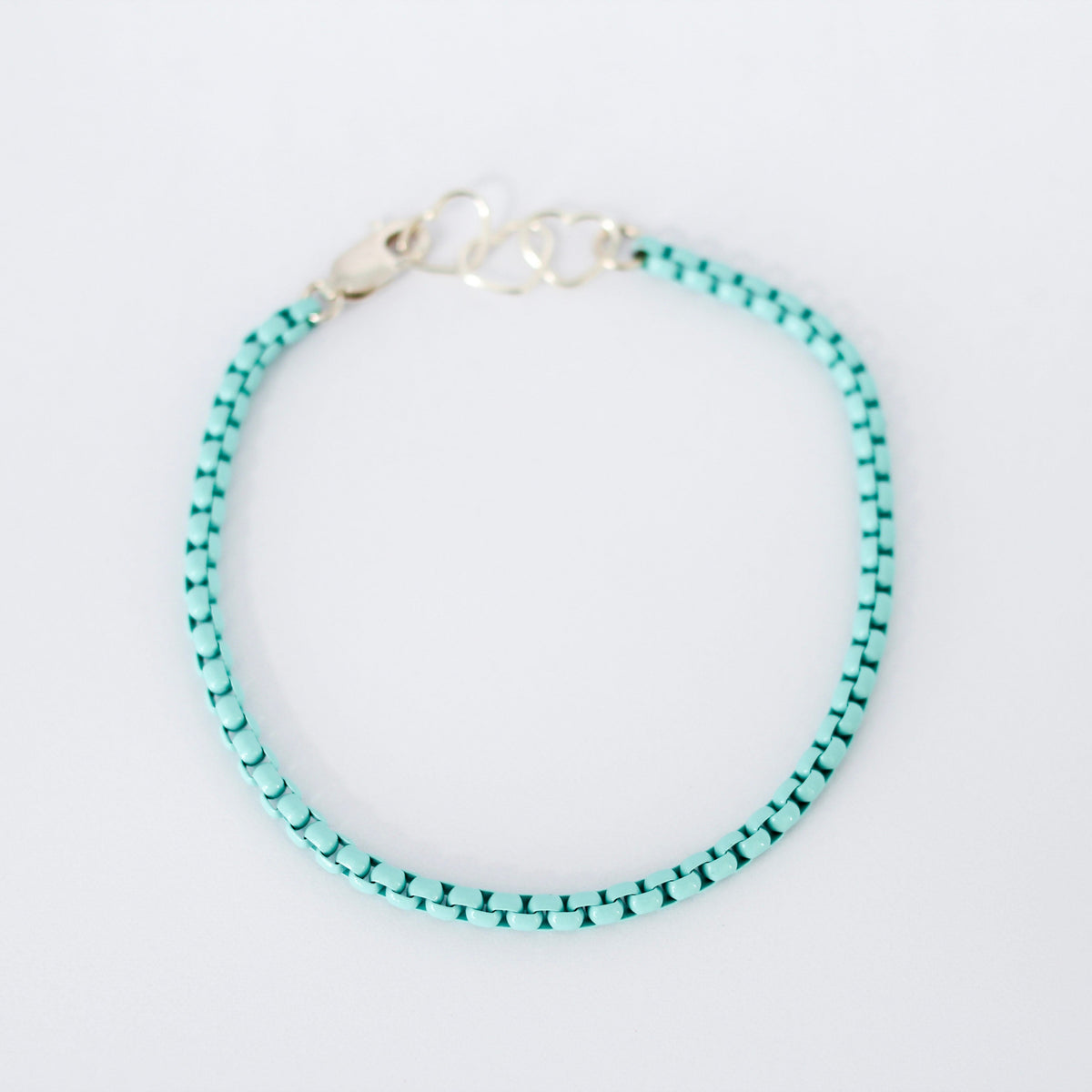 Enamel Layering Chain Bracelet