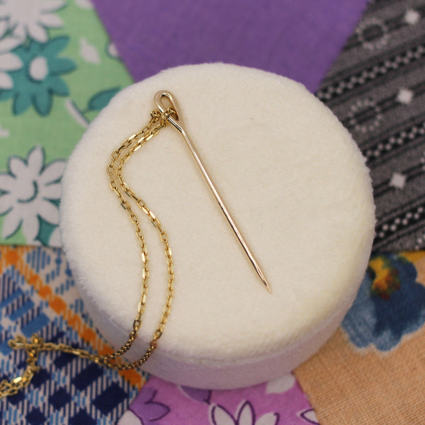 Tulip Needle Charm in Gold (PREORDER)