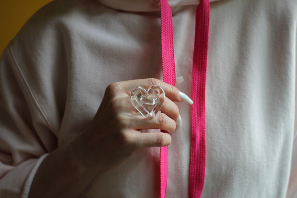 Acrylic Heart Rings (Pre-order)