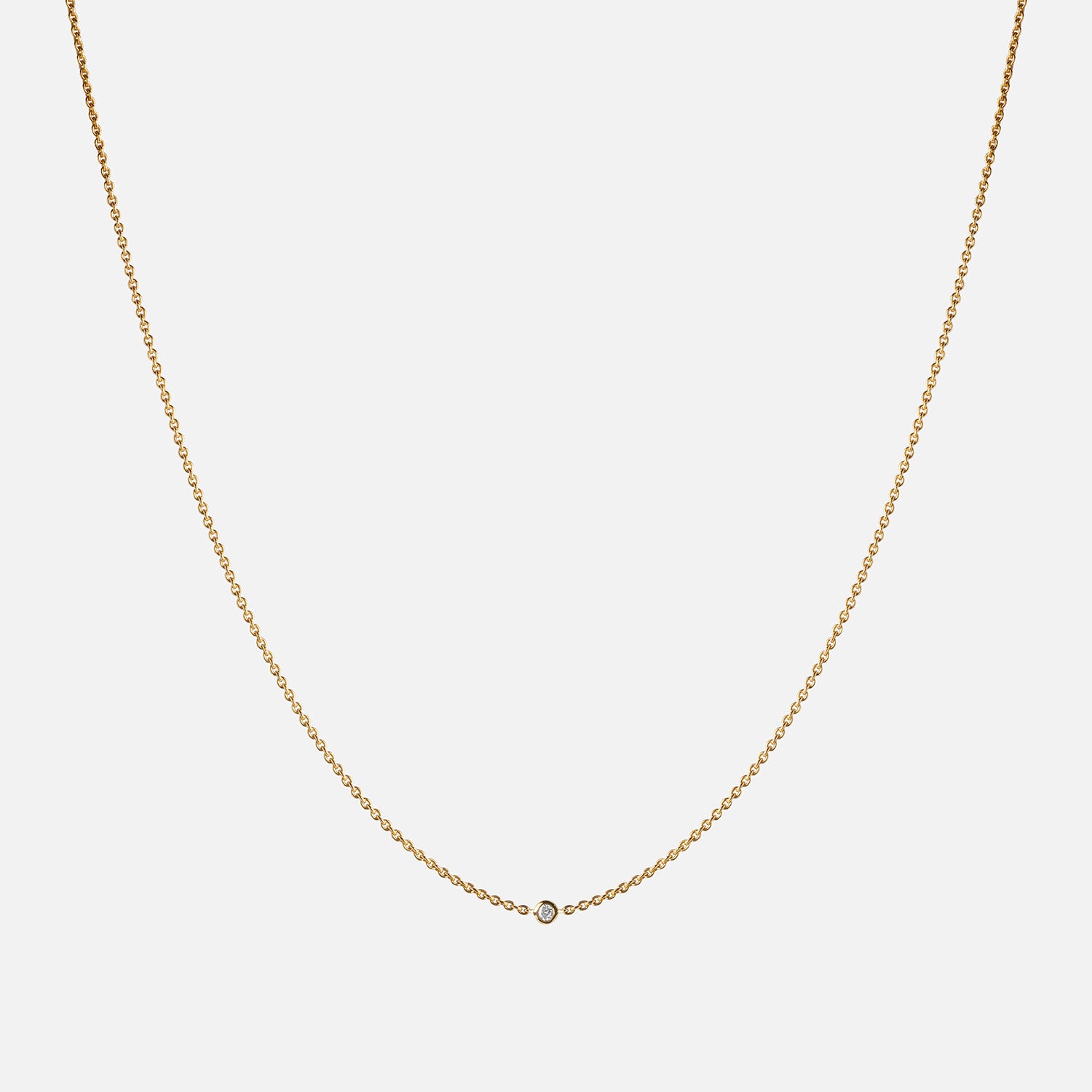 Delicate Diamond Necklace