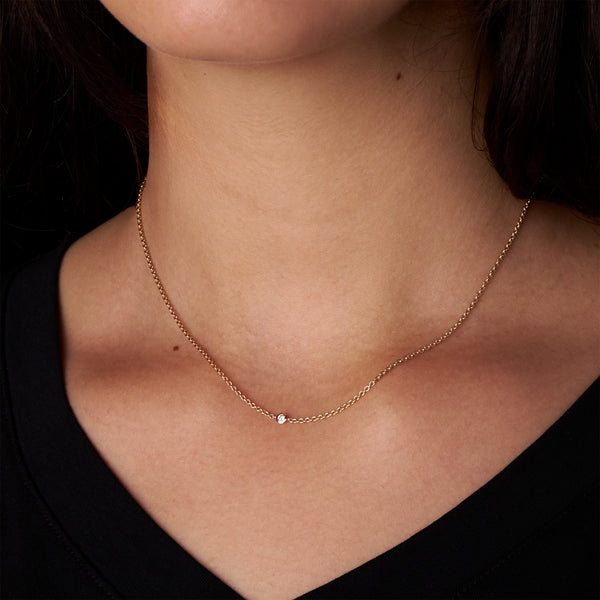 Delicate Diamond Necklace