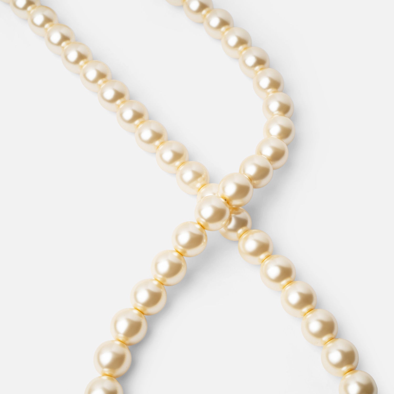 Short Industrial Pearl Necklace