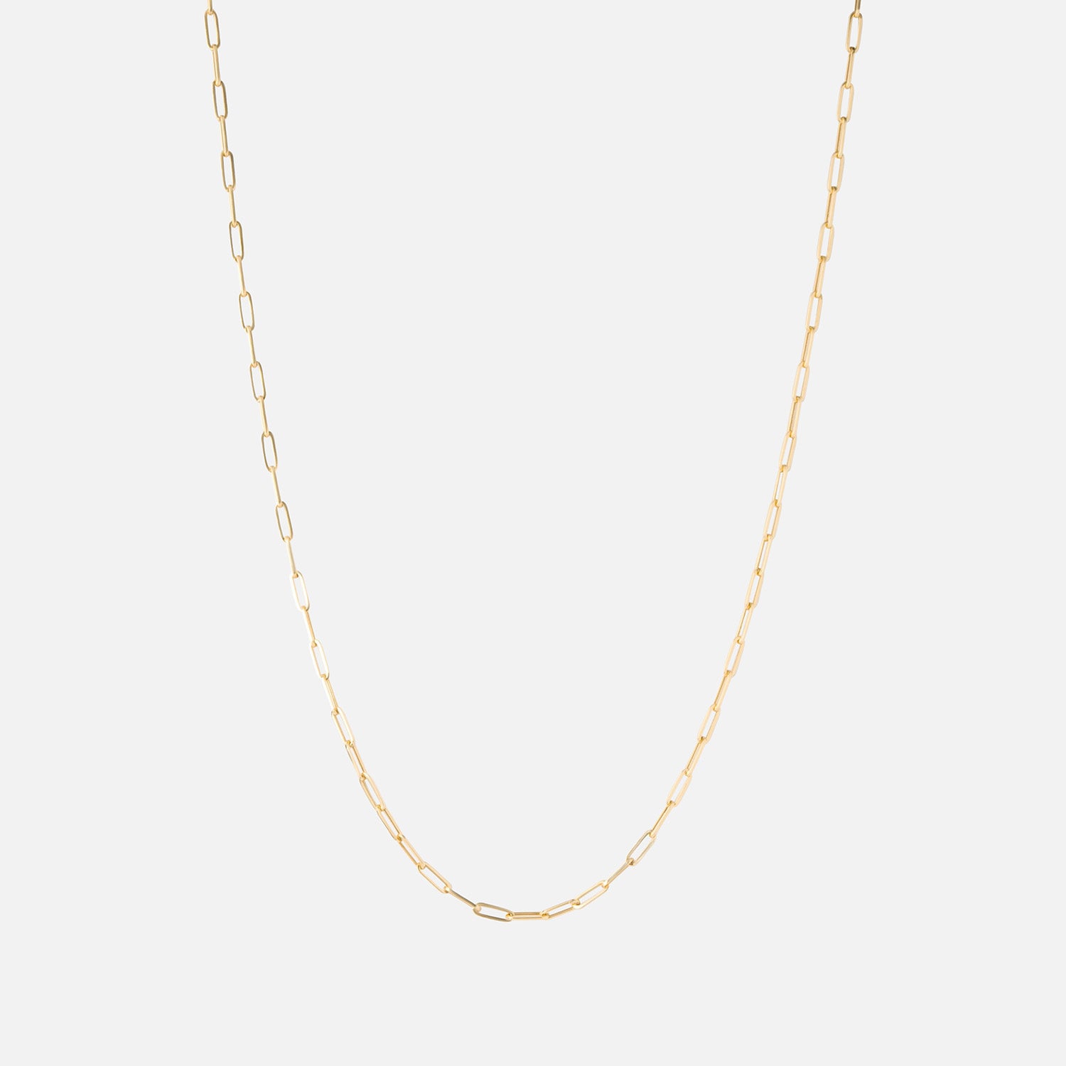 Paperclip Chain 14k
