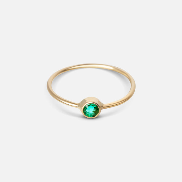 Delicate Emerald Ring