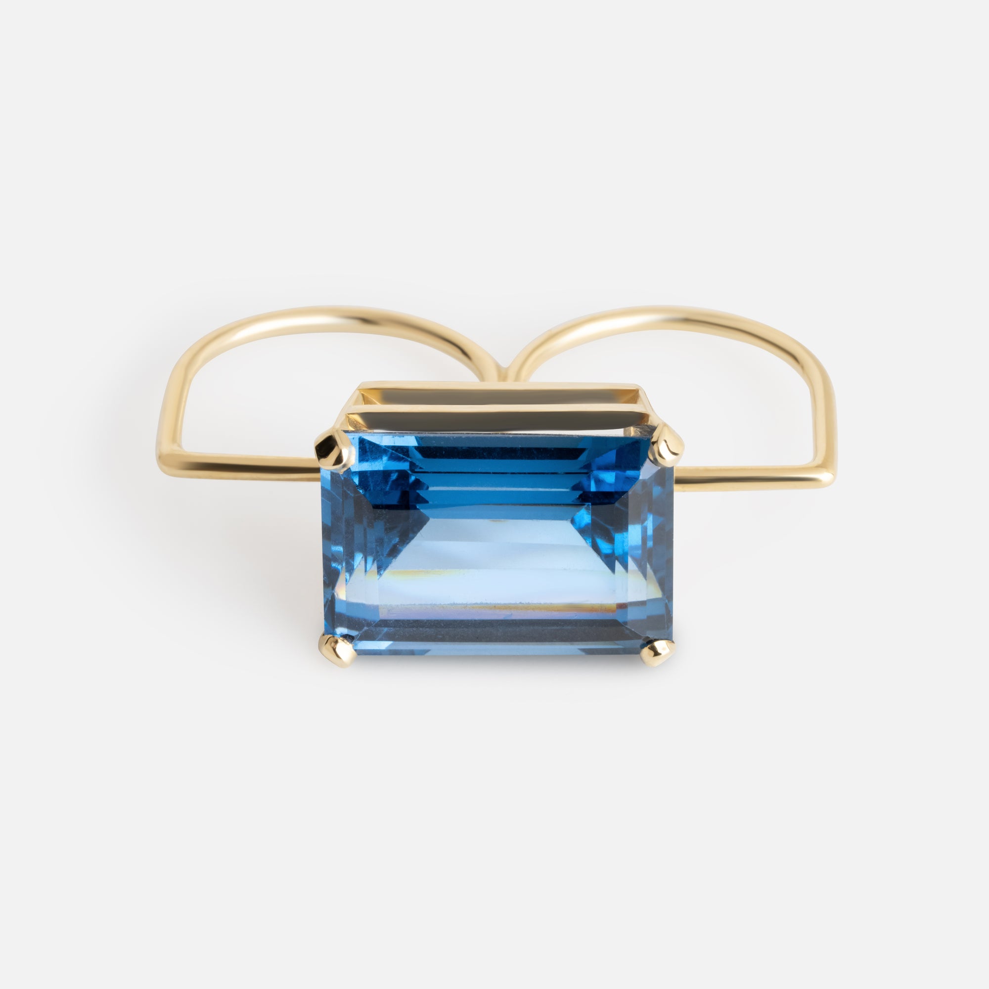 Blue Topaz Majesty Ring