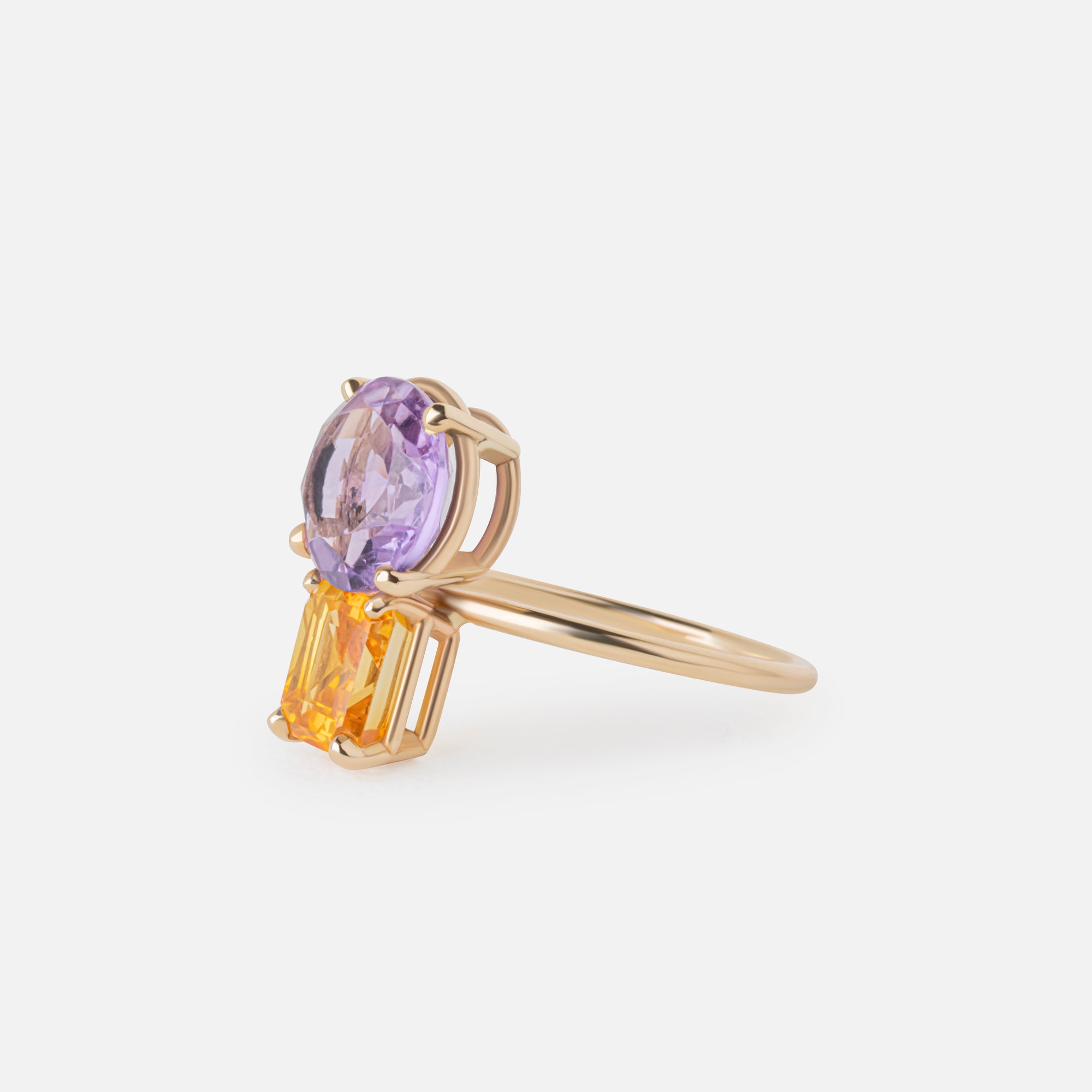 Amethyst Candy Cocktail Ring