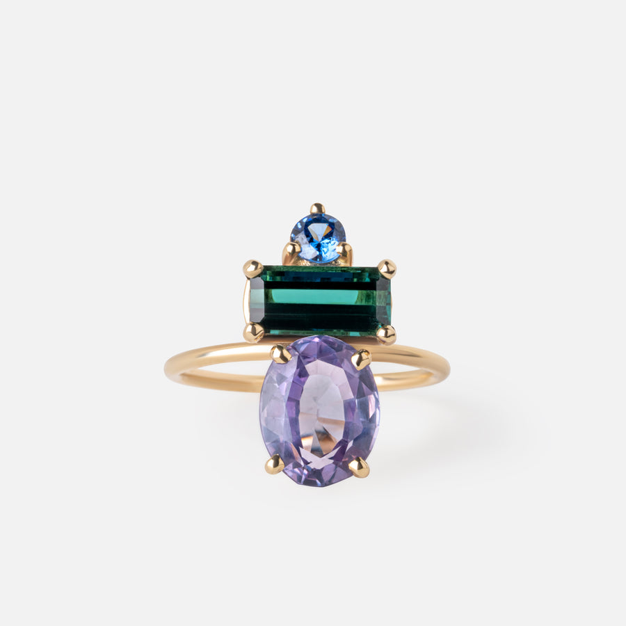 Three Stone Candy Cocktail Ring