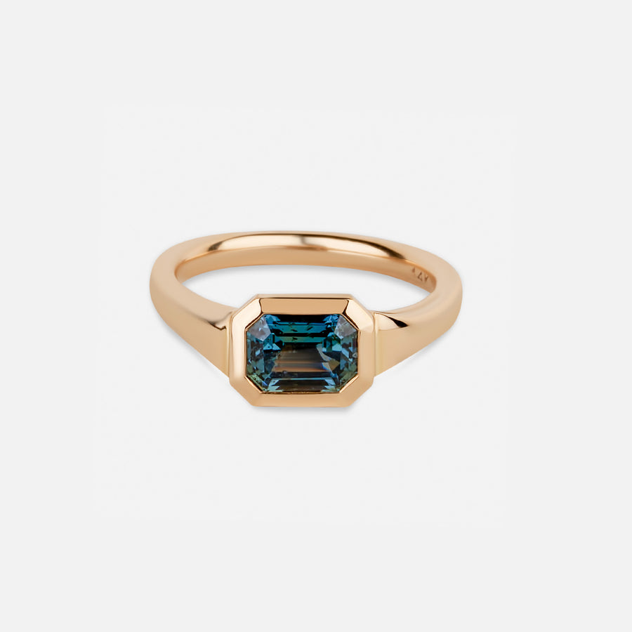 Tailored Sapphire Ring