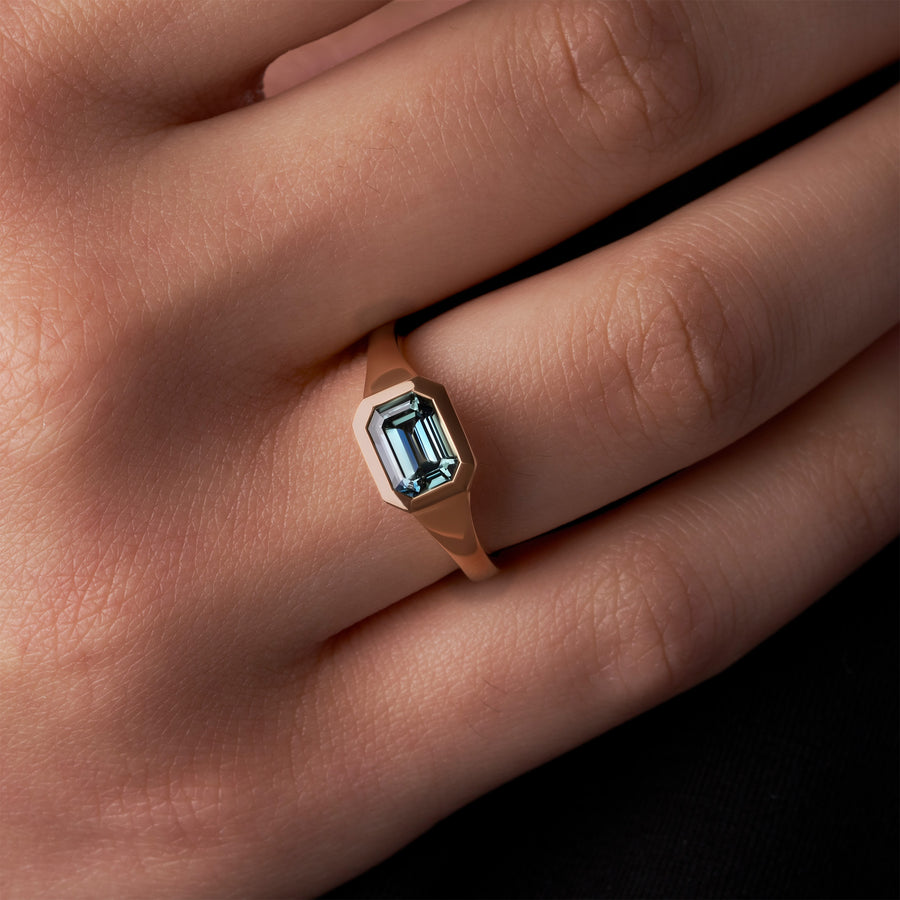 Tailored Sapphire Ring