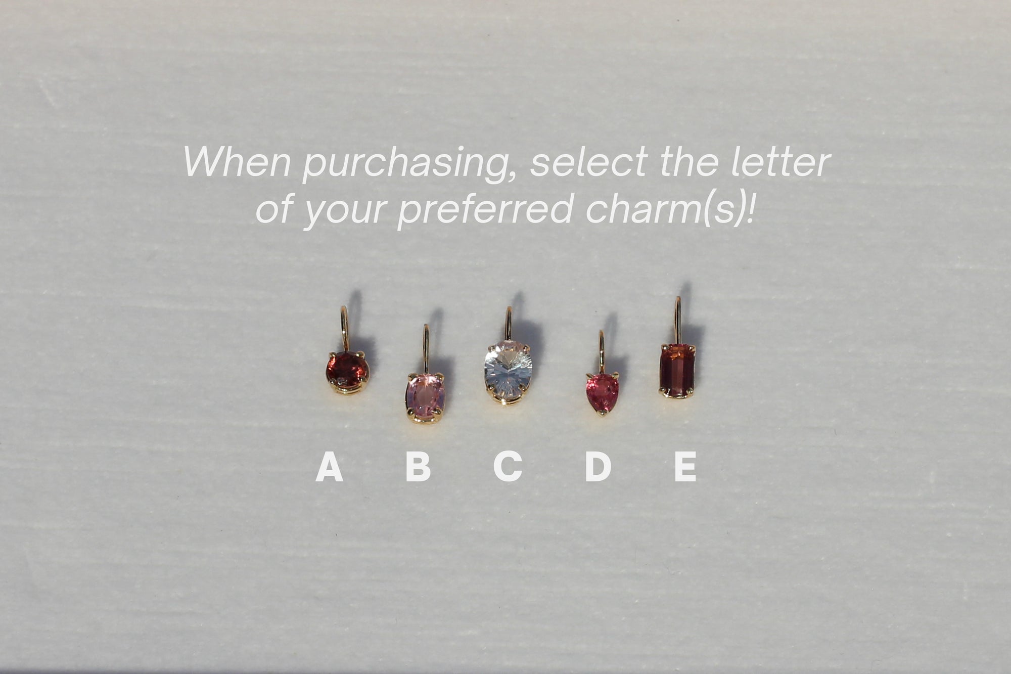 Semi-Precious Gemstone Charms