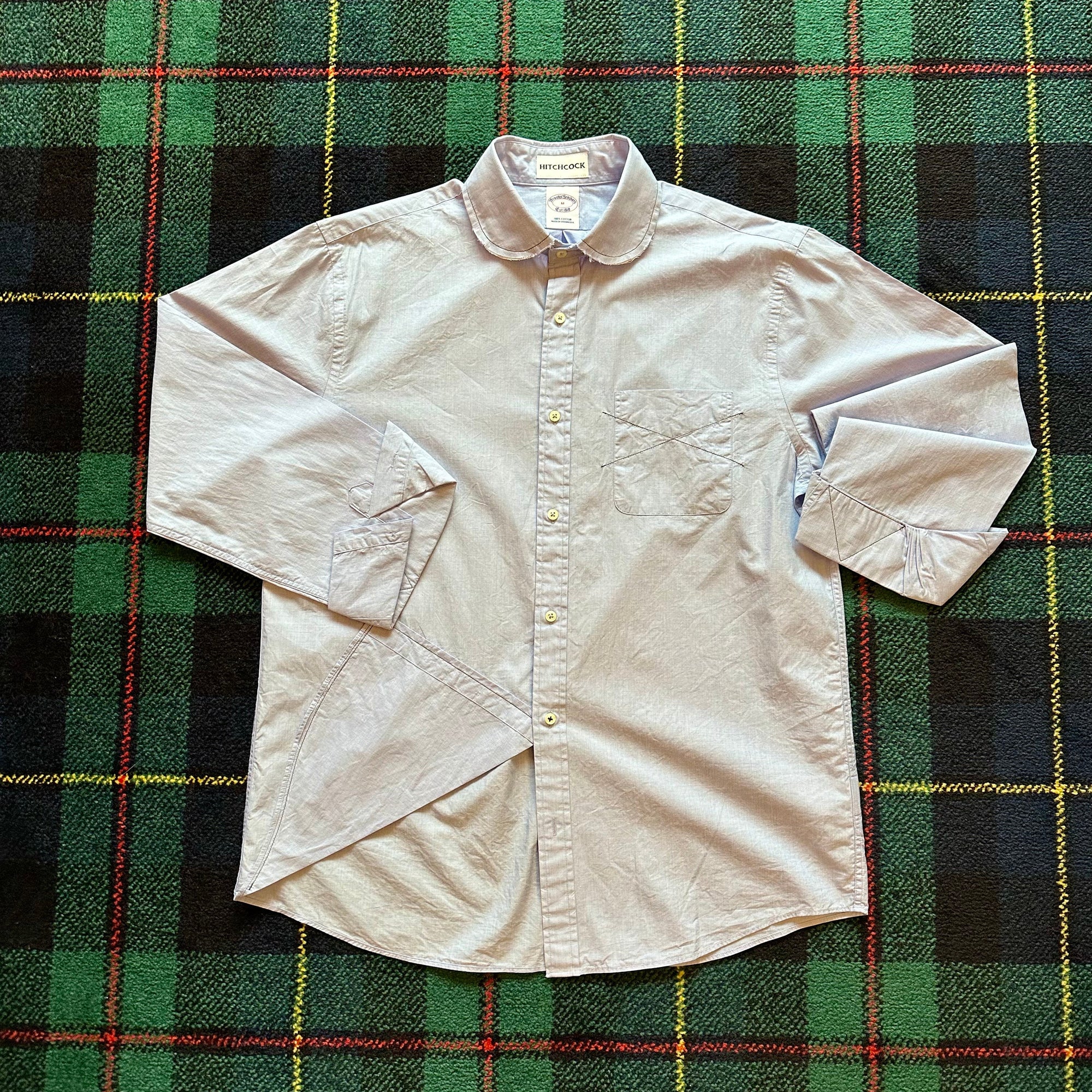 Blue Origami Stitch Shirt