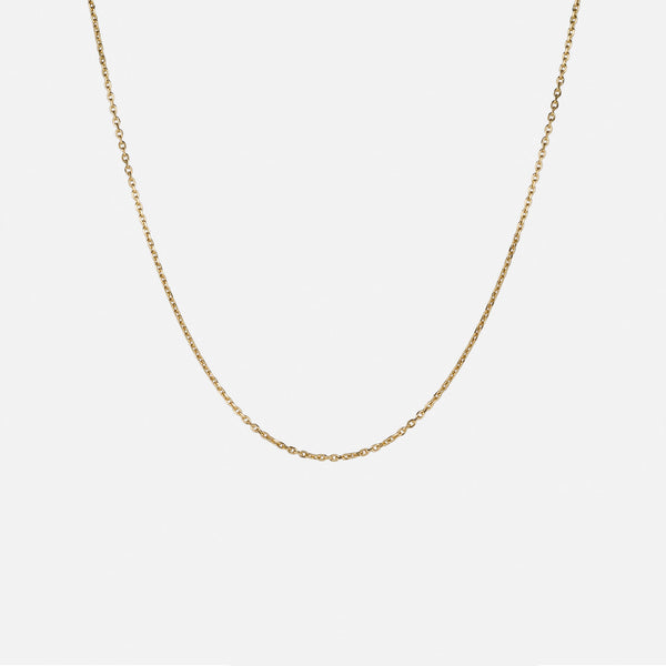 Diamond Cut Gold Chain