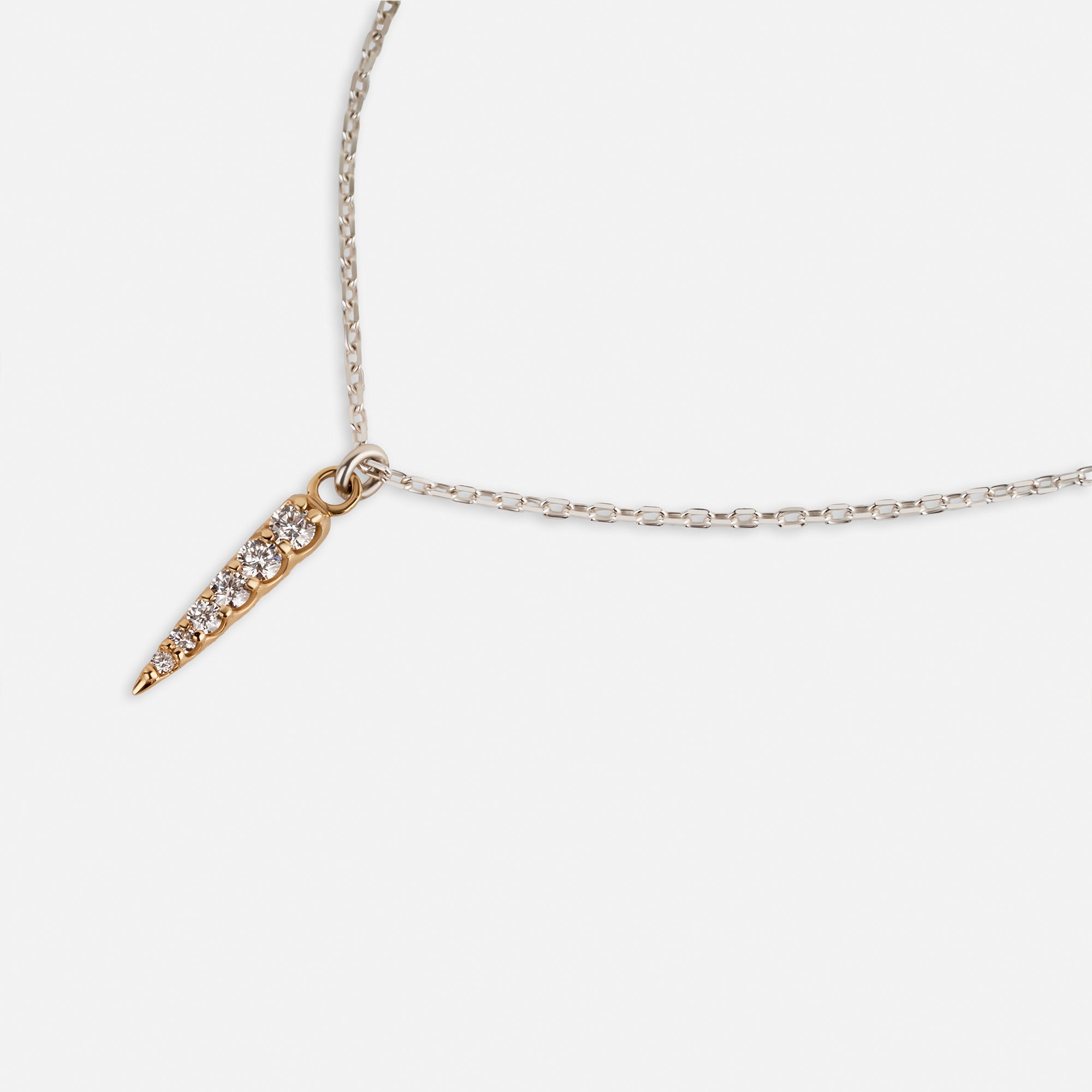 Diamond Spike Necklace