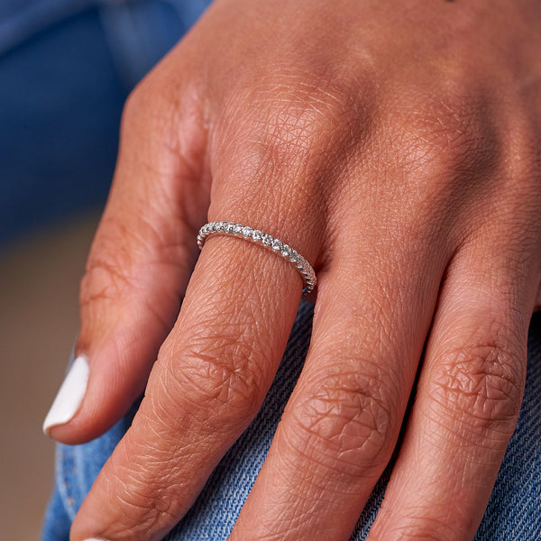 Perfect Diamond Eternity Band