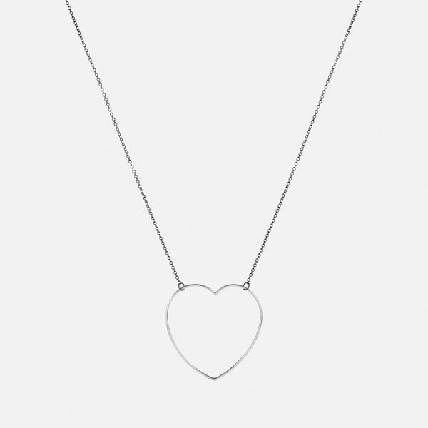 Floating Heart Necklace (large)