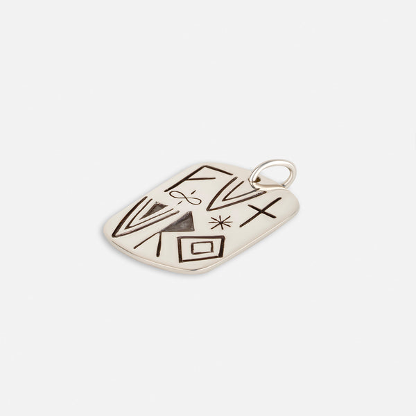 Sterling Silver "Futuro" Pendant