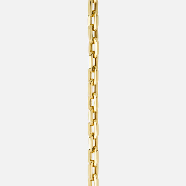 Hollow Chunky Link Gold Bracelet