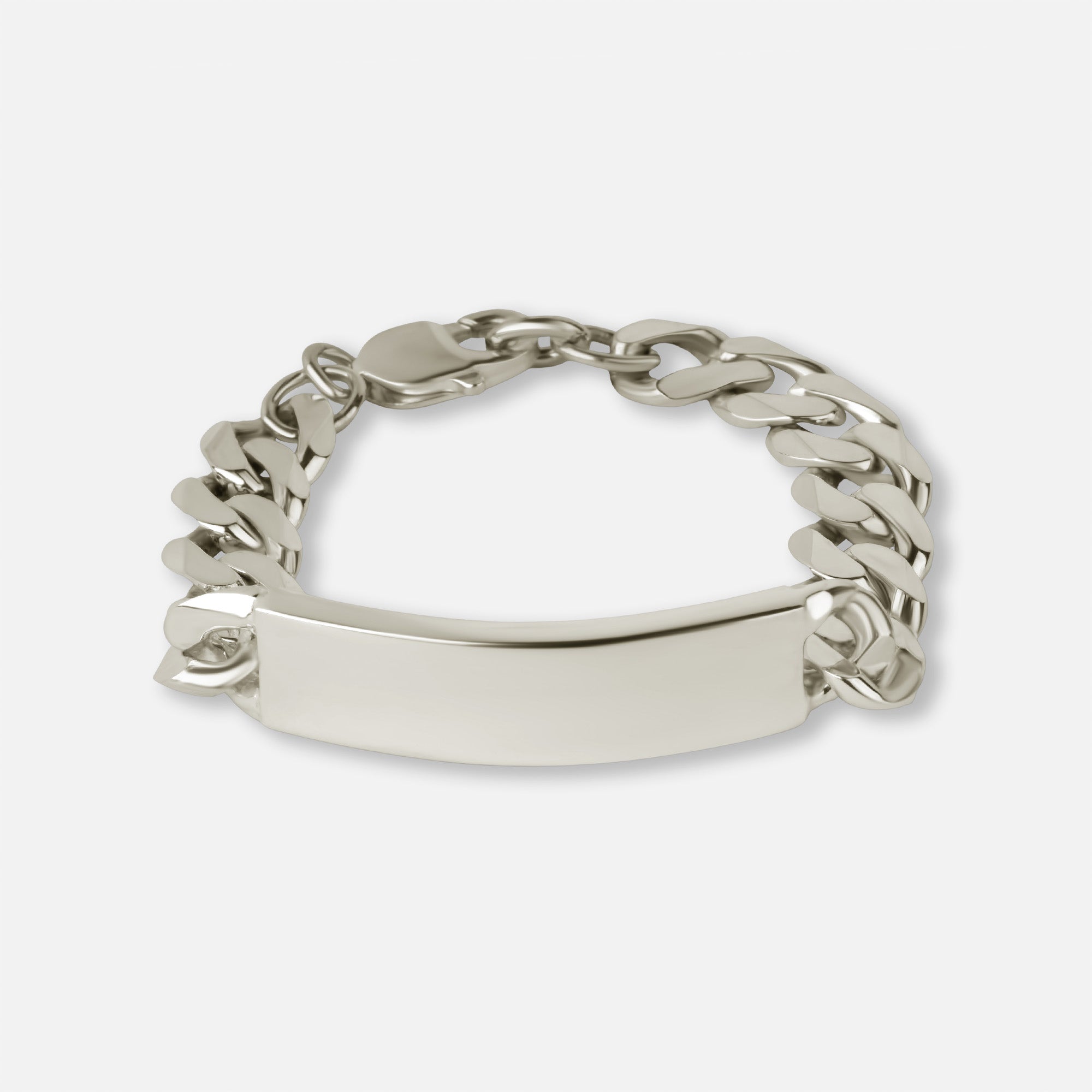 Classic Sterling Silver ID Bracelet