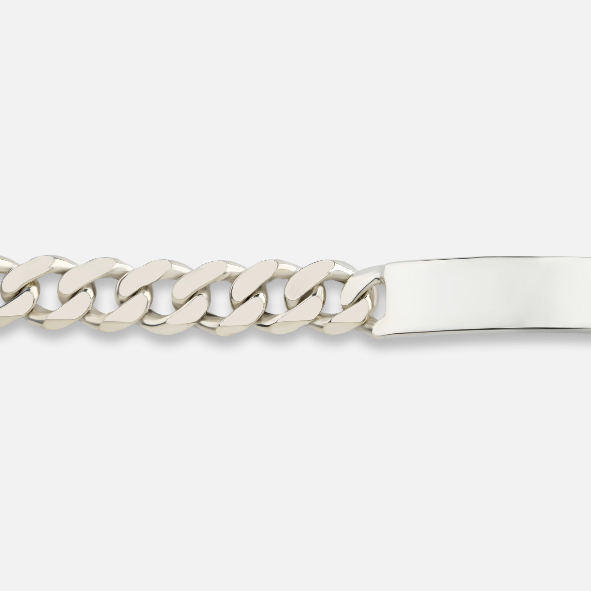 Classic Sterling Silver ID Bracelet