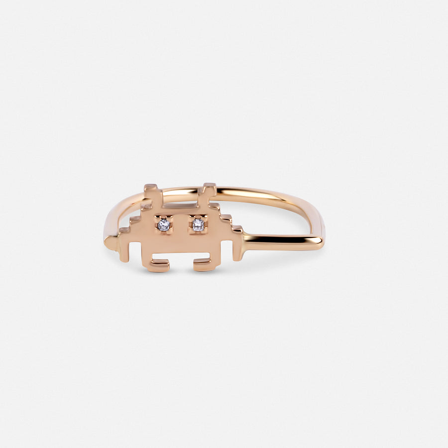 Space Invader Ring