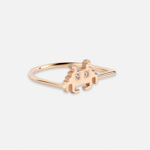 Space Invader Ring